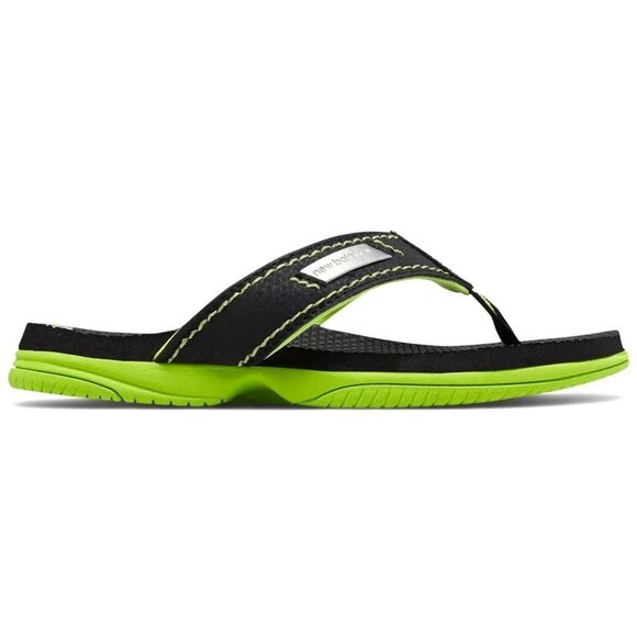 NEW BALANCE Kids Mojo Thong Black/Lime - Picture 3 of 9